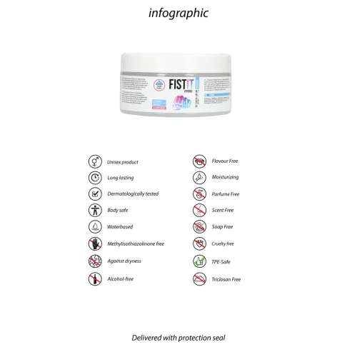 shots fist it hybrydowy żel intymny 300 ml - formuła woda & silikon na Arena.pl