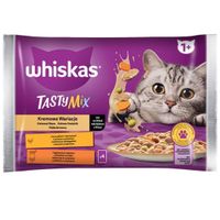 Whiskas Karma dla kota w saszetkach Tasty Mix kremowe wariacje 4 x 85 g