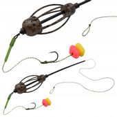 Gotowy zestaw gruntowy ze sprężyną 55g hak #6