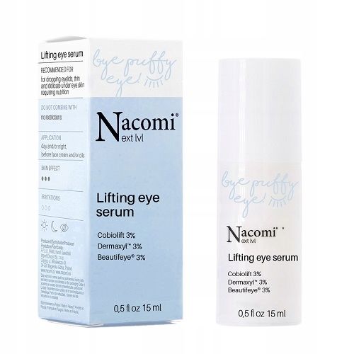 Nacomi next Level Serum pod oczy Liftingujące 15ml zdjęcie 1