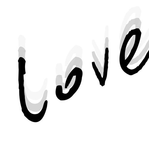 Deco Panel, Typografia love 40x60 na Arena.pl