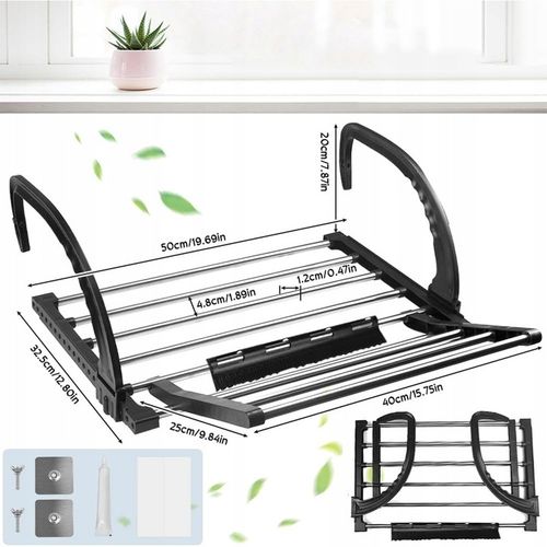 MAŁA SUSZARKA NA PRANIE STOJĄCA BALKONOWA SUSZARKA NA UBRANIA BUTÓW DO na Arena.pl