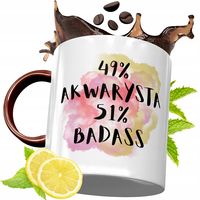 Kubek Bordowy Dla Akwarysty Na Urodziny Prezent Z Nadrukiem Ze Zdjęciem