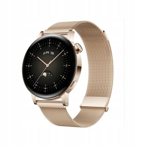 Złoty Smartwatch HUAWEI Watch GT 3 42mm Elegant na Arena.pl