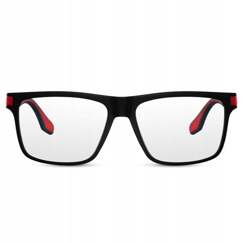 Moramo okulary zerówki nerdy czarny na Arena.pl