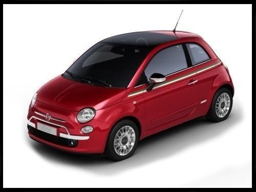 Pokrowce MIAROWE do Fiat 500 od 2007r. P2 na Arena.pl