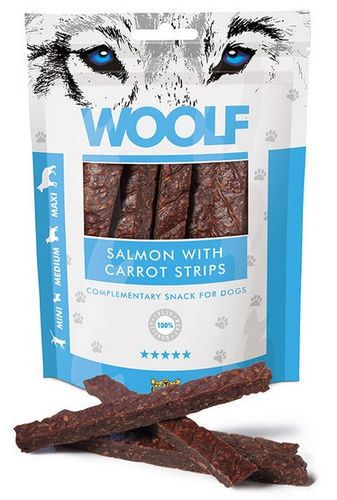 Woolf Salmon With Carrot Strips 100G na Arena.pl