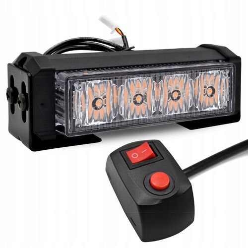 DIODOWE KOGUTY LED STROBOSKOPY LAMPY OSTRZEGAWCZE HOALTE 12V 24V STROBO KPL na Arena.pl