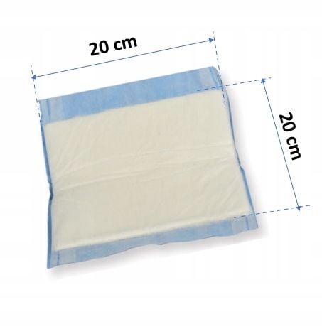 KOMPRESY OPATRUNKI WYSOKOCHŁONNE NIEJAŁOWE 20X20 zdjęcie 8