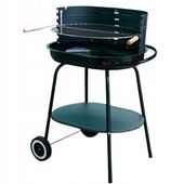 Grill owalny 60x42 cm z kółkami Grill&Party