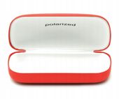 Markowe Twarde etui CZERWONE Futerał na okulary PolarZone