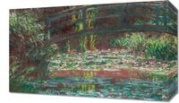 Obraz 50x30cm Water Lily Pond, Monet Vintage do Salonu