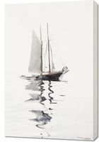 Obraz 60x90cm Szkuner, Winslow Homer Vintage do Salonu