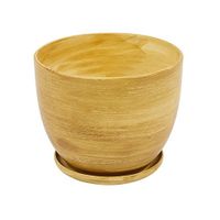 DONICZKA CERAMICZNA BARYŁKA 4 Jasne drzewo 22x17 cm