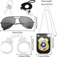 AKCESORIA POLICYJNE KOSTIUM POLICJI DLA DZIECI ZESTAW AKCESORIÓW POLICJA