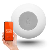 Kompaktowy Czujnik Sensor Wody Zalania Zigbee Tuya