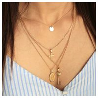 Długi Naszyjnik Multi  N745