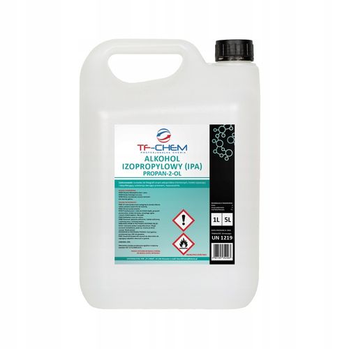 ALKOHOL IZOPROPYLOWY IZOPROPANOL IPA 99 - 5L na Arena.pl