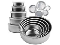 5x miska kuchenna stalowa gastronomiczna miski