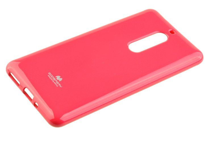 Etui Mercury Goosper Jelly Case do NOKIA 5 różowy zdjęcie 1
