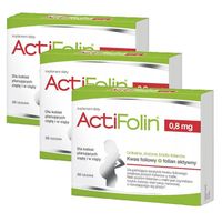 Actifolin Unikalne Złożone Źródło Folianów Dla Kobiet W Ciąży 30 tabl
