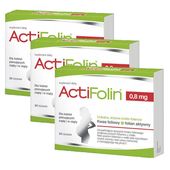 Actifolin Unikalne Złożone Źródło Folianów Dla Kobiet W Ciąży 30 tabl