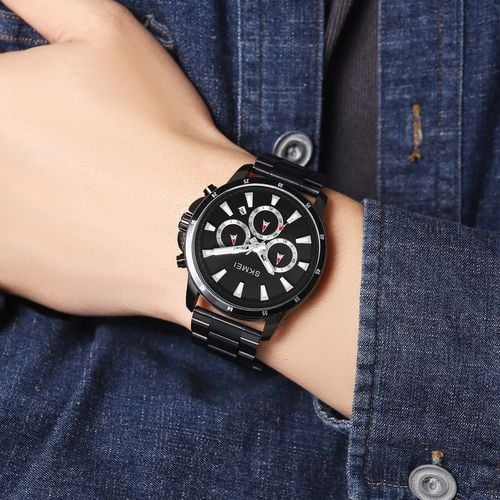 zegarek męski skmei 2295bk + box na Arena.pl