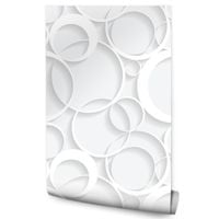 Tapeta Dekoracyjna ABSTRAKCJA Wzór Geometryczny 3D Do Salonu Sypialni