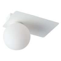 Minimalistyczna lampa sufitowa ARGON 33272 Sigma prostokątna biały