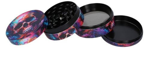 Crusher Grinder Młynek do Tytoniu Suszu Ziół z Czachą w Stylu Galaktycznym na Arena.pl