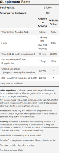 Now Foods Iron Complex Żelazo 27 mg 100 tabletek na Arena.pl
