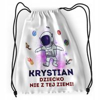 Plecak Sportowy Szkolny Dla Krystiana Syna Dziecka Z Nadrukiem Ze Zdjęciem