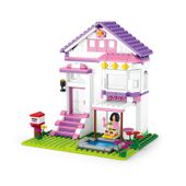 KLOCKI SLUBAN GD Willa Domek z basenem Dom Apartament 291 kompatybilne z LEG COB