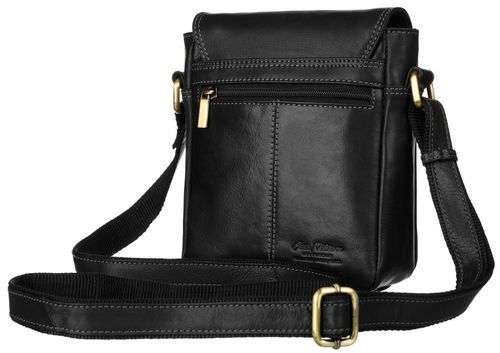 torba męska ze skóry naturalnej na ramię — peterson na Arena.pl