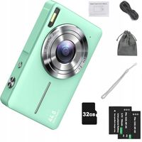 APARAT CYFROWY APARAT DZIECIĘCY Z KARTĄ 32 GB KOMPAKTOWA KAMERA DO FHD