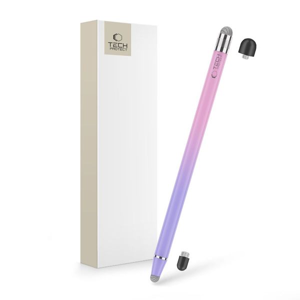 TECH-PROTECT USP100 4-TIP TOUCH STYLUS PEN VIOLET/PINK zdjęcie 1