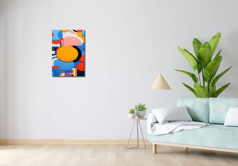 Obraz 40x60cm Kreślone Serce zdjęcie 2