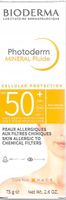 Bioderma Photoderm Mineral Fluid SPF 50 75g mineralny krem przeciwsłoneczny