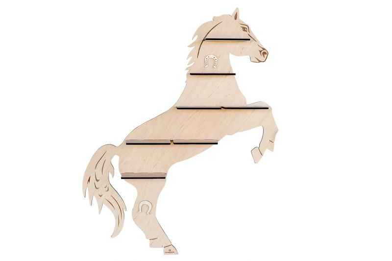 Regał, półka na figurki - konik zdjęcie 1