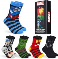 2 x SKARPETKI MARVEL IRON MAN KAPITAN AMERYKA SKARPETKI 40-43 PREZENT DLA N