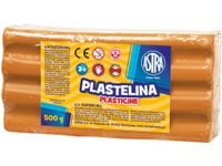 plastelina 500g astra - pomarańczowa