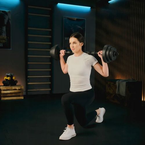 Hantle regulowane bitumiczne sztanga 40kg zestaw hantli 2x20kg Trex Sport na Arena.pl