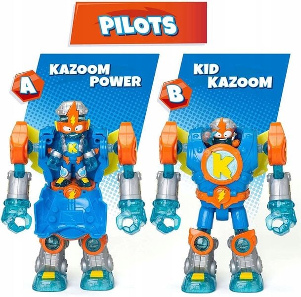 SUPER THINGS ROBOT SUPERBOT KID KAZOOM POWER 15 CM zdjęcie 5
