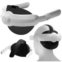 regulowana opaska pasek wymienny do meta quest 3 alogy elite strap biały