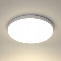 LAMPA SUFITOWA PLAFON LED BIAŁA WODOODPORNA DO ŁAZIENKI 32W 4500K IP54