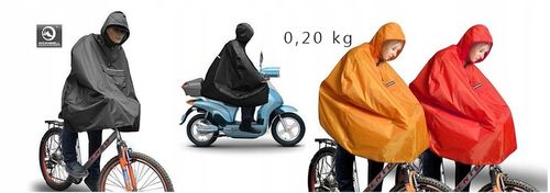 Rowerowa PRZECIWDESZCZOWA PELERYNA Hornhill B-RAIN z odblaskami na Arena.pl