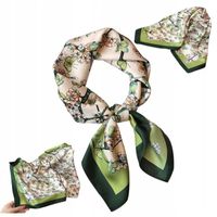 apaszki Chusty z nadrukiem dla kobiet Chusteczka Wysokogatunkowa 70x70cm