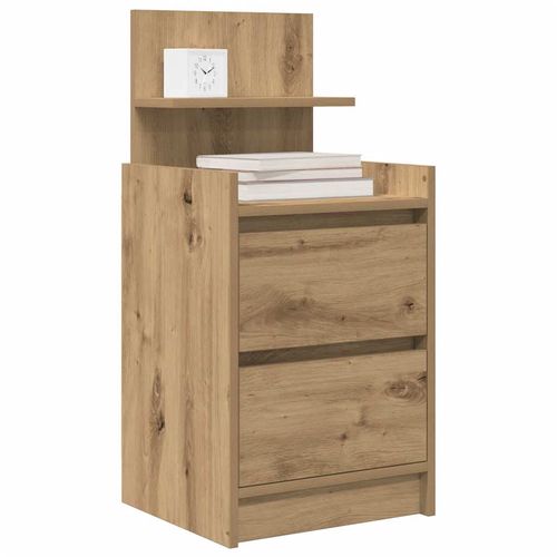 Szafka nocna z 2 szufladami Artisan Oak 38x34x80 cm na Arena.pl