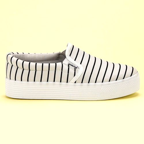 Białe Slipony W Paski r.38 na Arena.pl