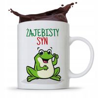 Kubek Prezent Dla Syna Dziecka Żąjebisty Syn Z Nadrukiem Ze Zdjęciem